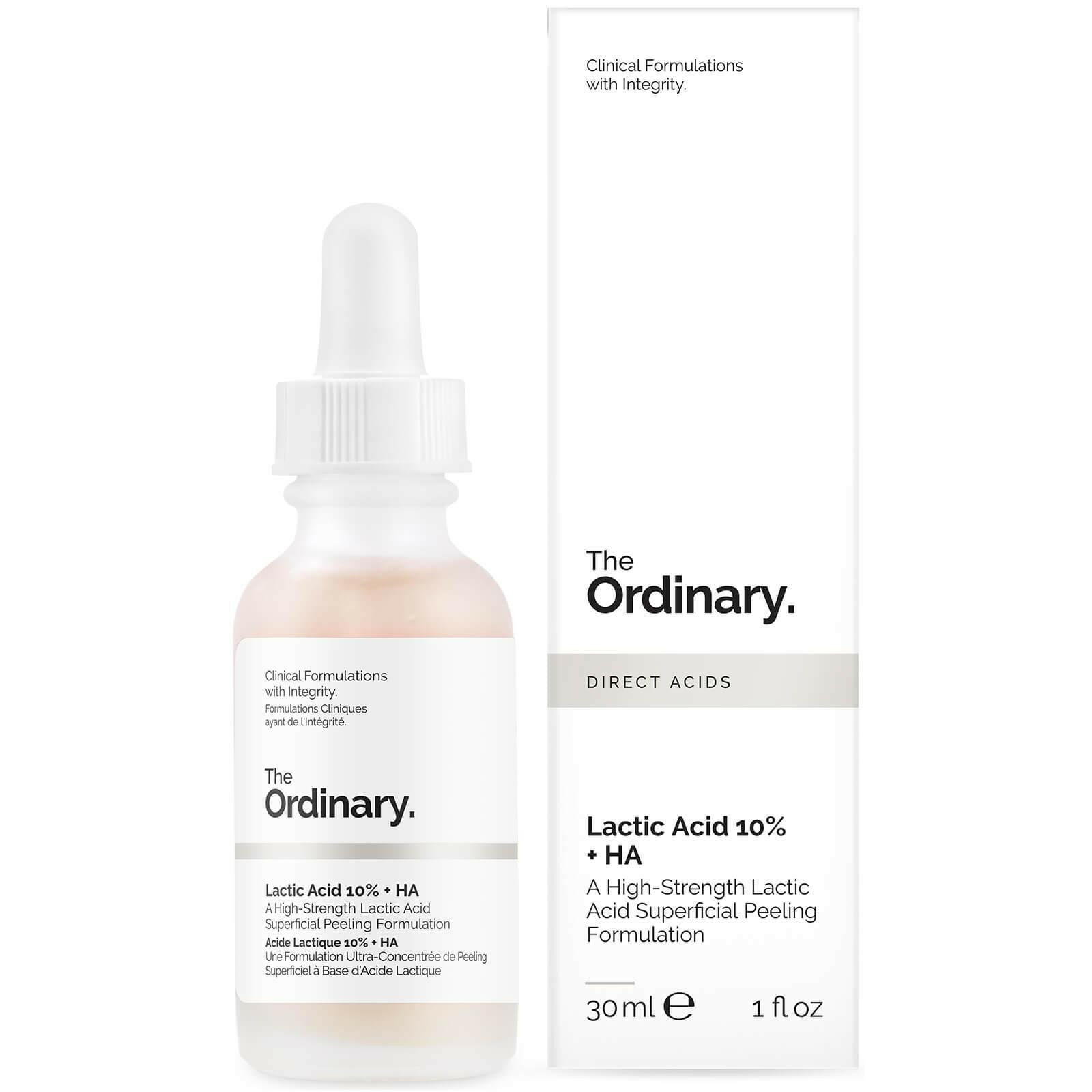 The Ordinary Lactic Acid 10% + HA 2% Superficial Peeling Formulation serum 30ml - Khayest