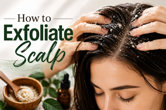 How to Exfoliate Scalp