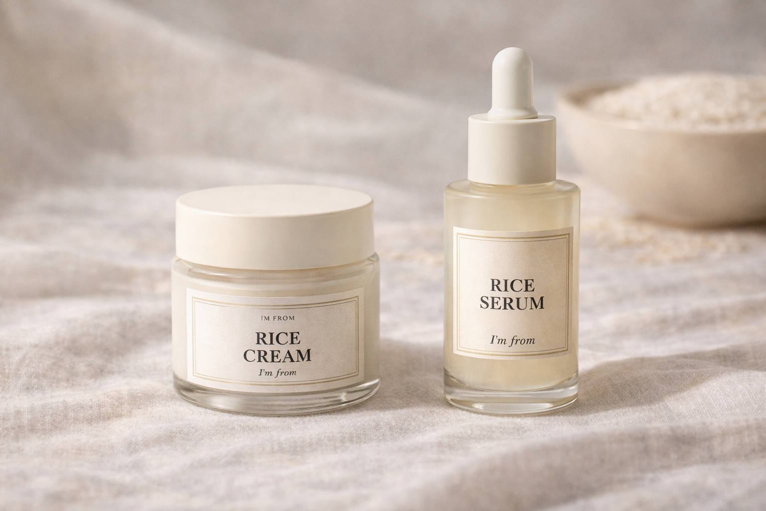 I’M FROM Rice Skincare - Rice Cream & Face Serum – Khayest
