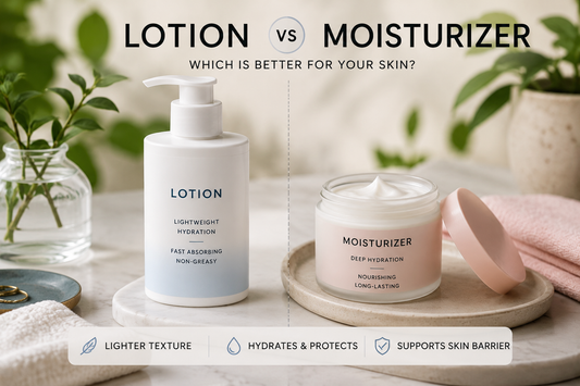 lotion vs moisturizer