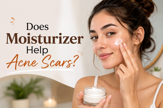 Does Moisturizer Help Acne Scars?