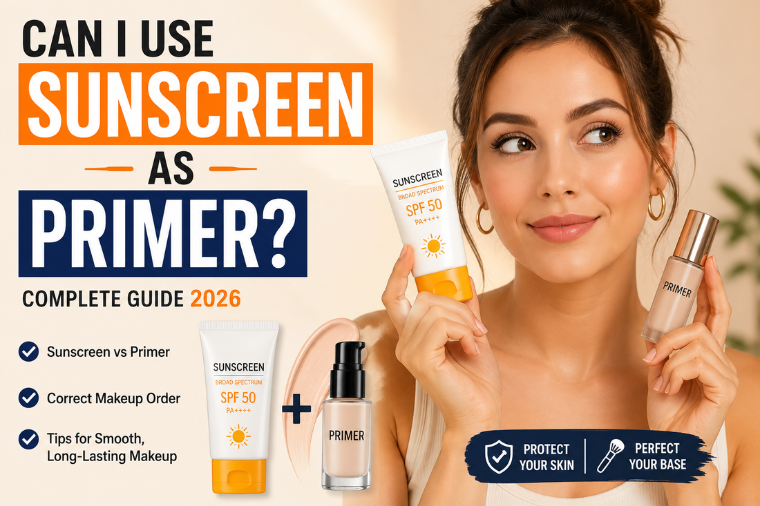 sunscreen as primer