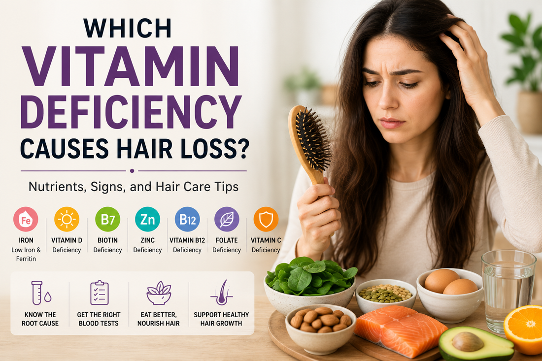 vitamin deficiency causes hair loss