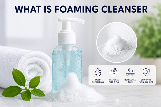 what is foaming cleanser