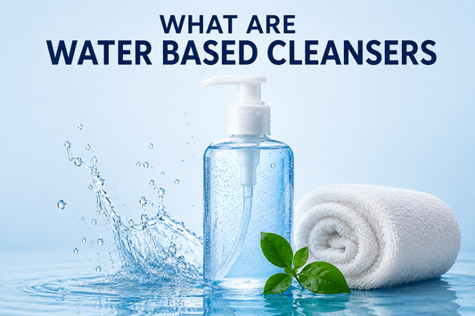 what are water based cleansers