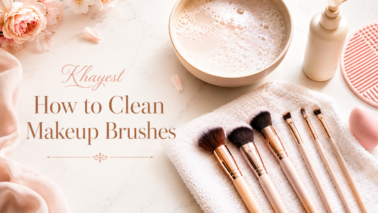 how to clean makeup brushes
