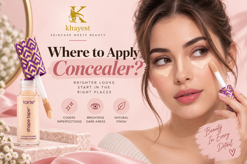 Where to Apply Concealer?