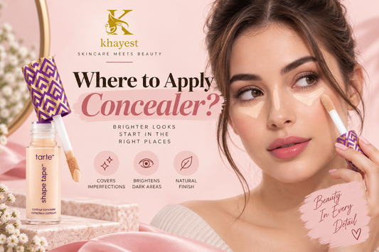 Where to Apply Concealer?