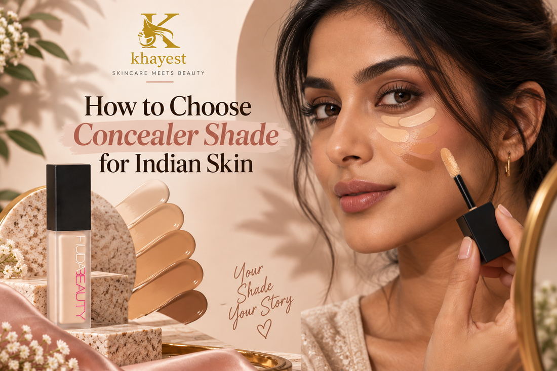 How to Choose Concealer Shade for Indian Skin