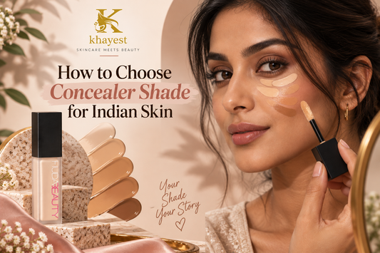 How to Choose Concealer Shade for Indian Skin