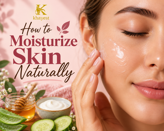 How to Moisturize Skin Naturally