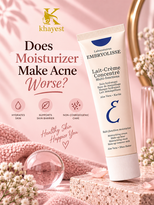 Does Moisturizer Make Acne Worse?