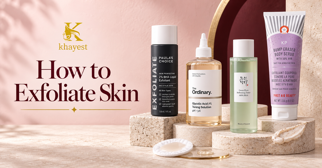 how to exfoliate skin
