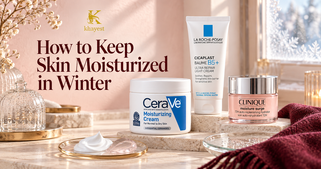 how to keep skin moisturized in winter