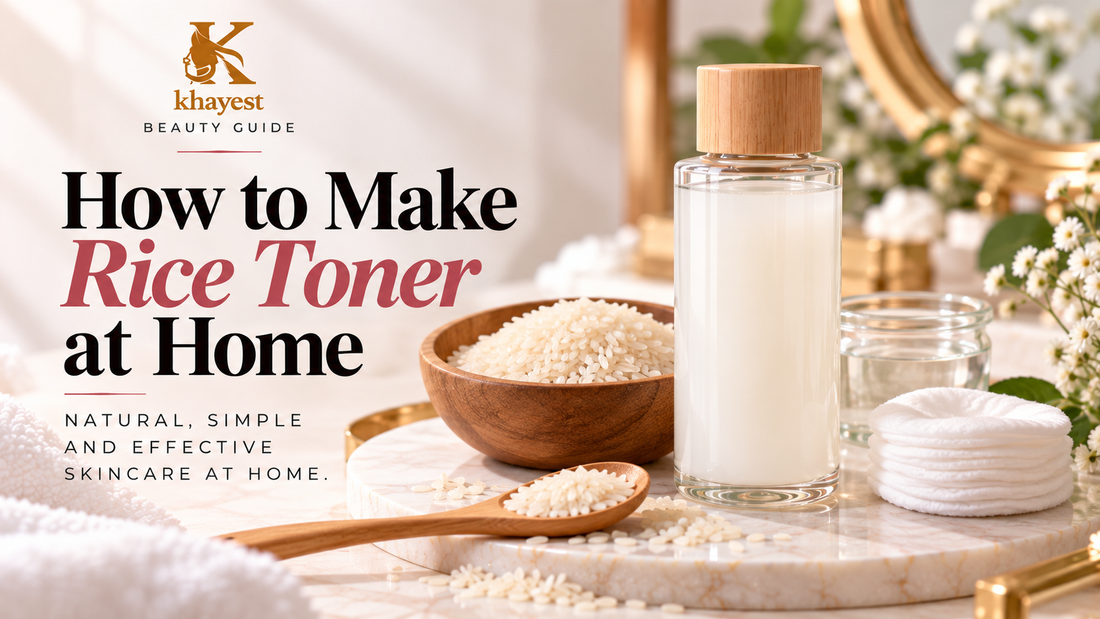 rice toner at home