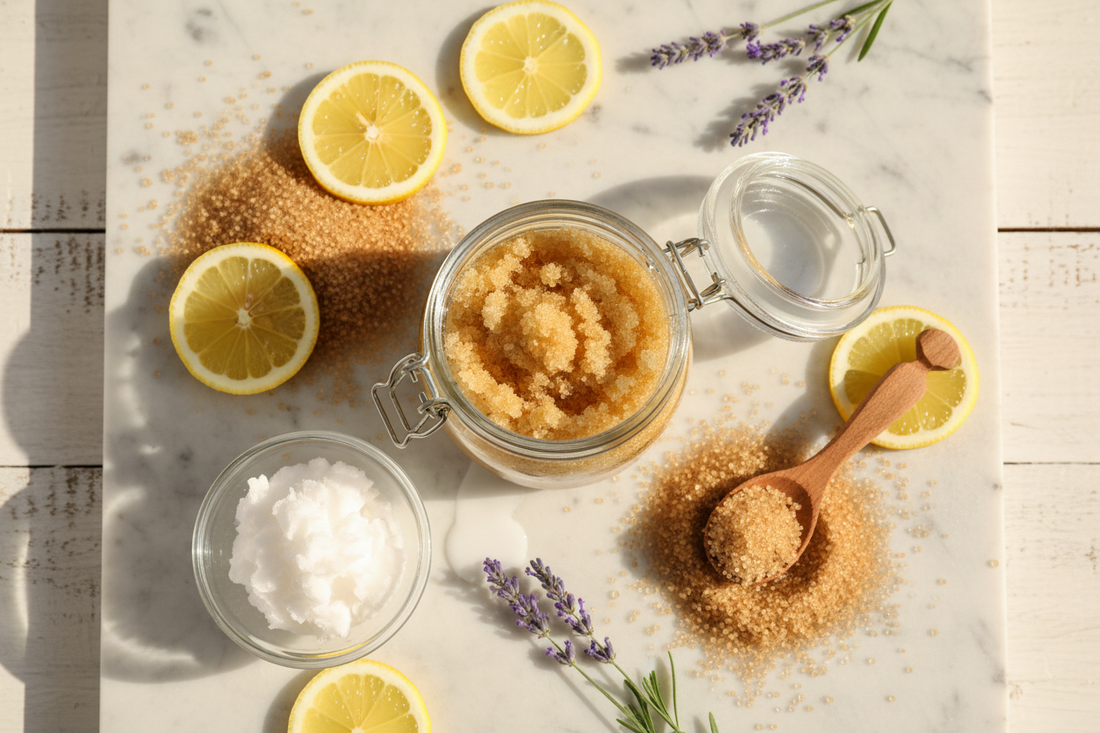 sugar scrub at home