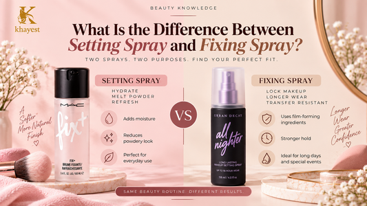 setting spray vs fixing spray