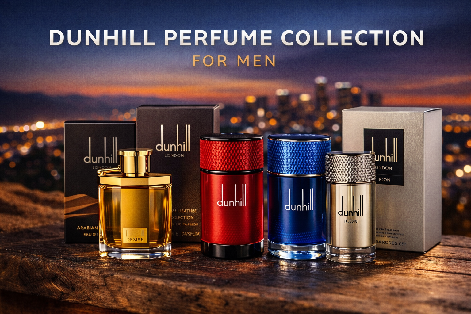 dunhill perfume collection