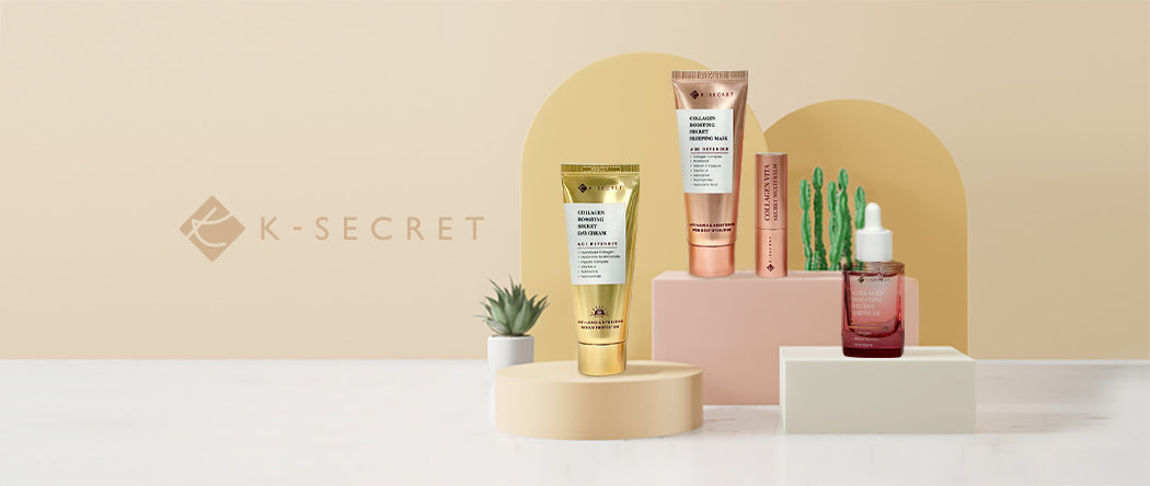 K Secret Products collection. the secret to korean skincare