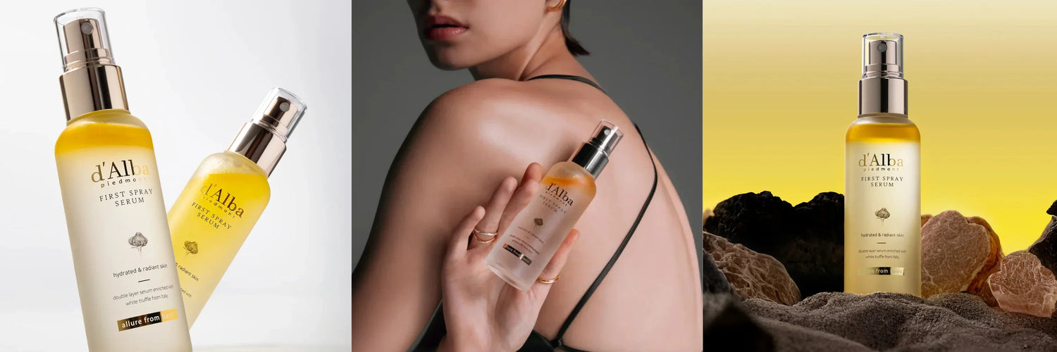d'Alba Korean skincare collection Khayest Pakistan