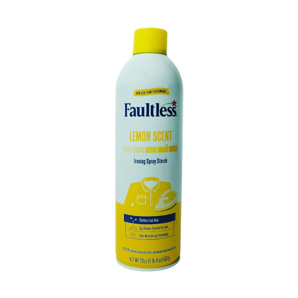 Faultless Ironing Spray Starch Original Fresh Scent 567g