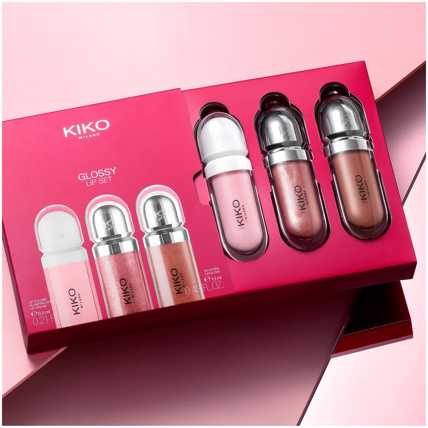 KIKO Milano Glossy Lip Gloss Set