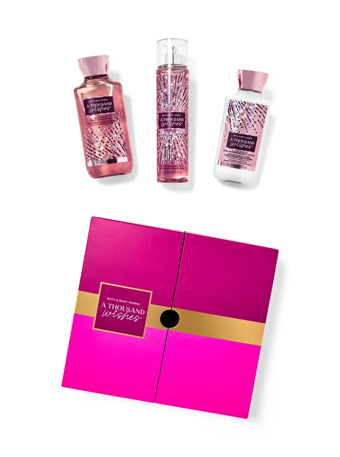 Bath and Body Works A Thousand Wishes Gift Set Full size