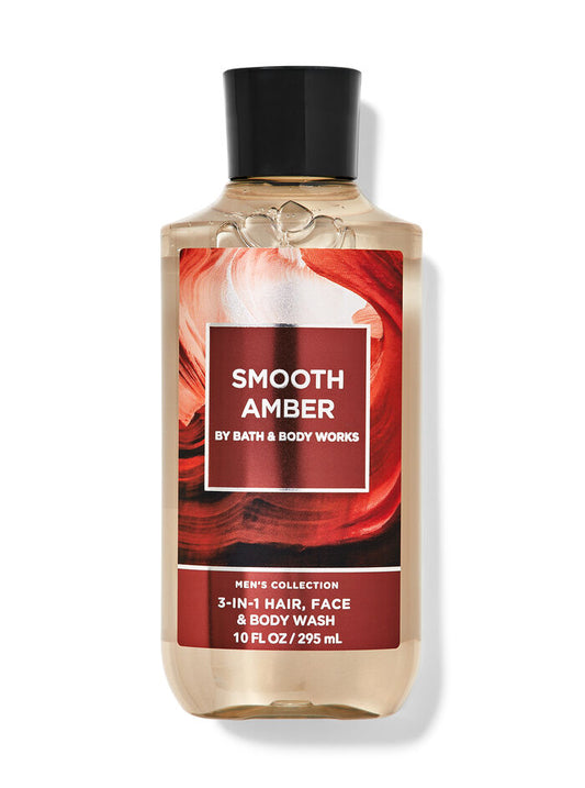 Smooth Amber by Bath & Body Works Face and Body Wash for Men 295ml