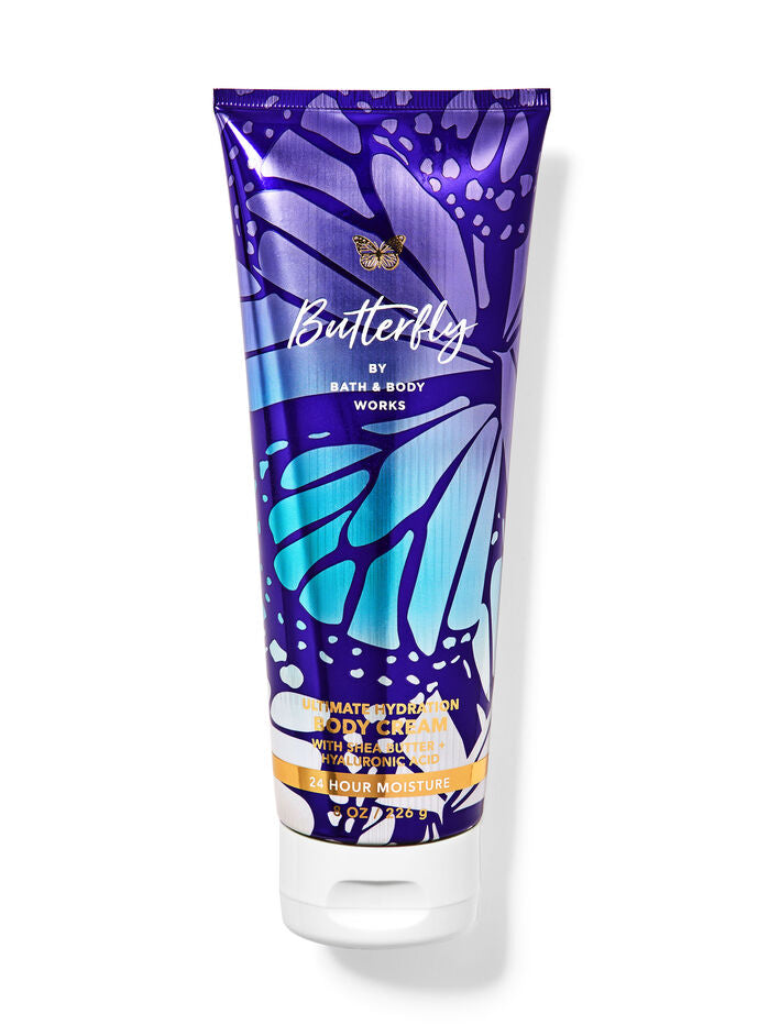 Bath and Body Works Butterfly 24Hour Moisture Body Cream 226g