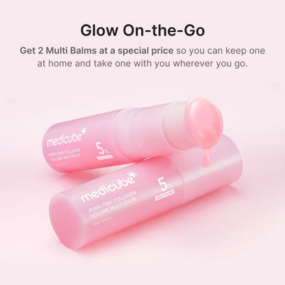 Medicube PDRN Pink Collagen Volume Multi Balm Stick