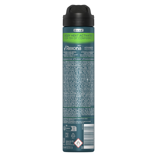 Rexona Quantum Dry 72H Antiperspirant Deodorant Spray 200ml – MotionSense™ Long-Lasting Sweat Protection - Khayest
