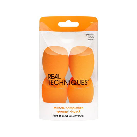 Real Technique Miracle Complexion Beauty Blender Sponge 4 Pack - Khayest
