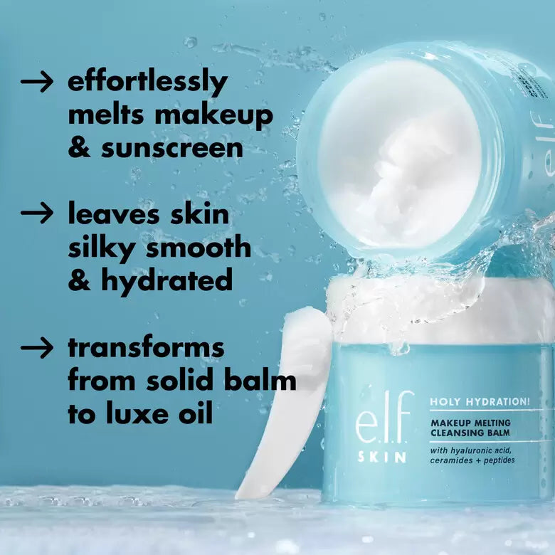 ELF Holy Hydration Make Up Melting Face Cleansing Balm - Khayest