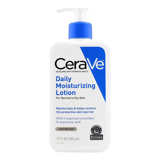 Daily moisturizing lotion by Cerave for normal to dry skin 355ml - Khayest