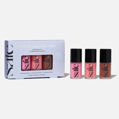 Saie Mini Dew Blush Trio Liquid Blush Kit