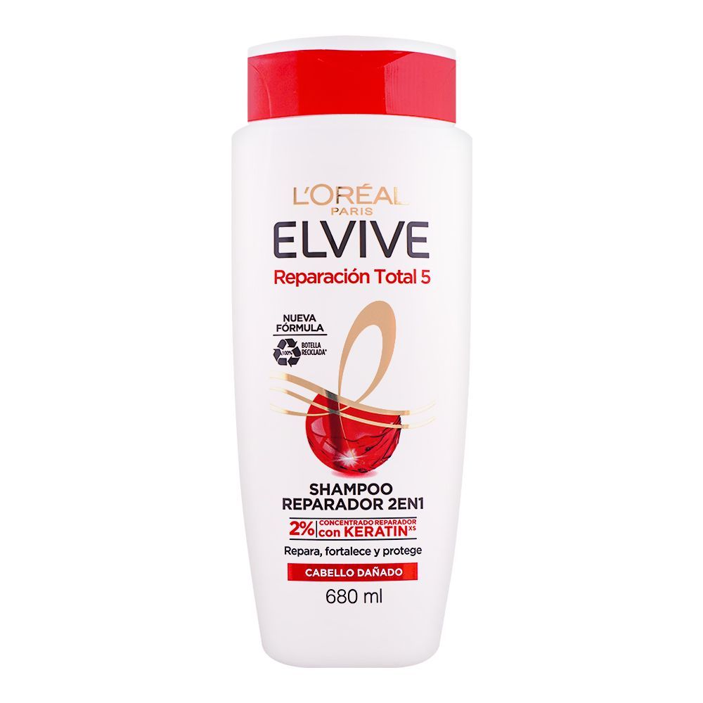 Loreal Elvive Total Repair 5 Shampoo For Damaged Hair 680ml