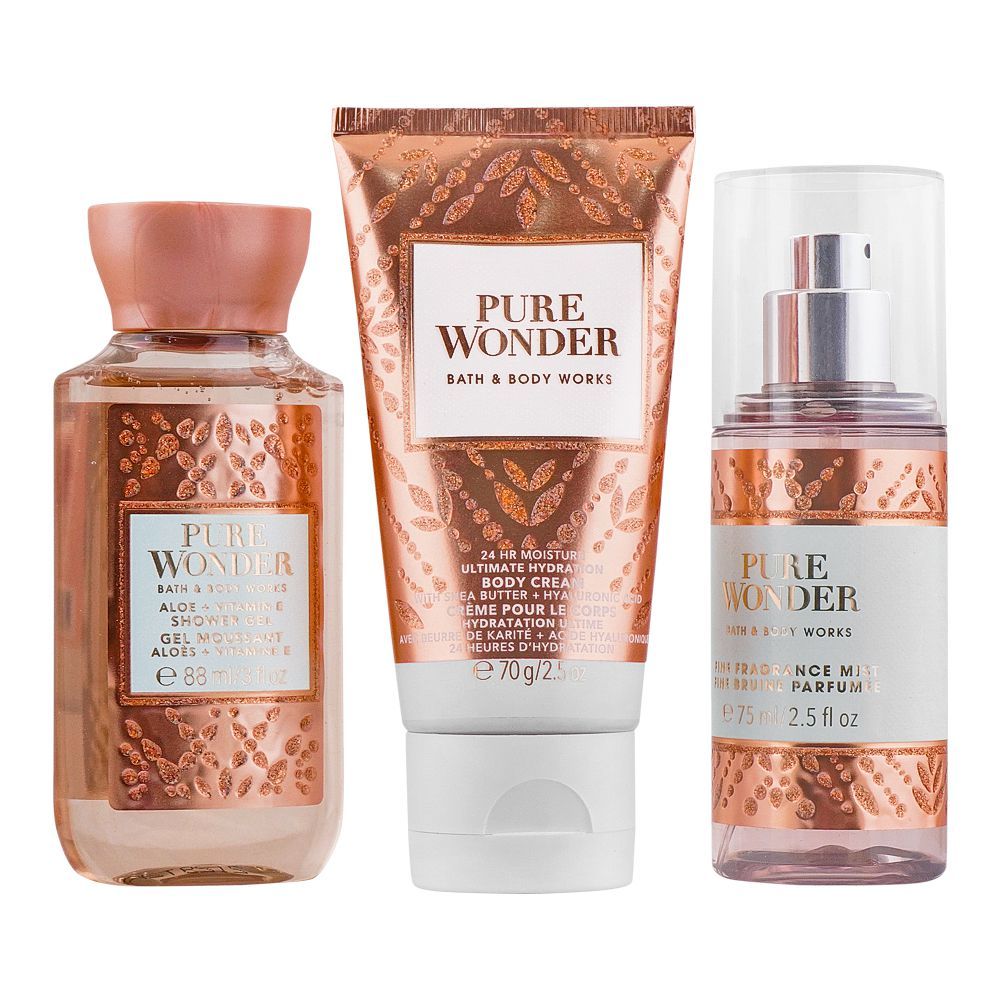 Bath & Body Works Pure Wonder Mini Gift Set - Khayest