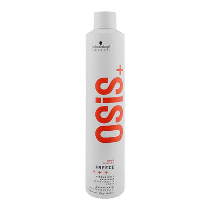 Schwarzkopf Osis+ Freeze Hold Fixation Strong Hold Hair Spray  500ml - Khayest