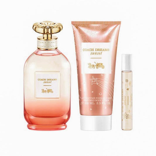 Coach Dreams Sunset Perfume Gift Set For Woman - Khayest