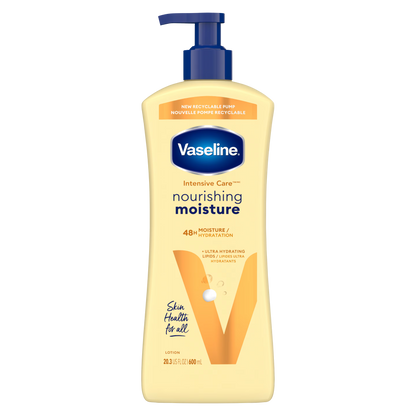 Vaseline Intensive Care Nourishing Moisture Body Lotion 600ml - Khayest