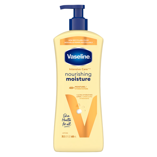 Vaseline Intensive Care Nourishing Moisture Body Lotion 600ml - Khayest