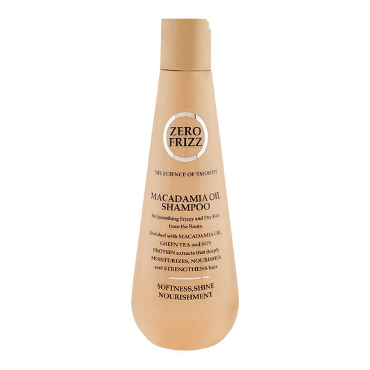 Zero Frizz The Science Of Smooth Macadamia Oil Hair Shampoo 355Ml - Khayest