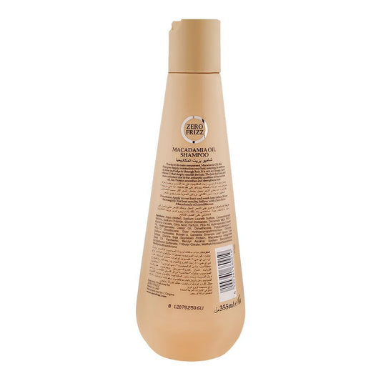 Zero Frizz The Science Of Smooth Macadamia Oil Hair Shampoo 355Ml - Khayest