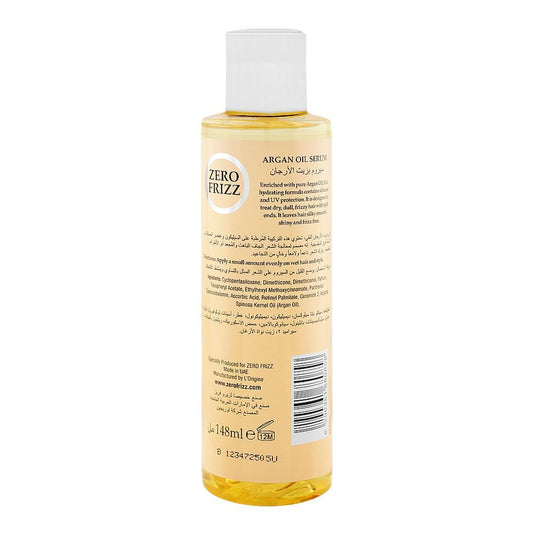 Zero Frizz The Science Of Smooth Argan Oil Hair serum 148ml - Khayest