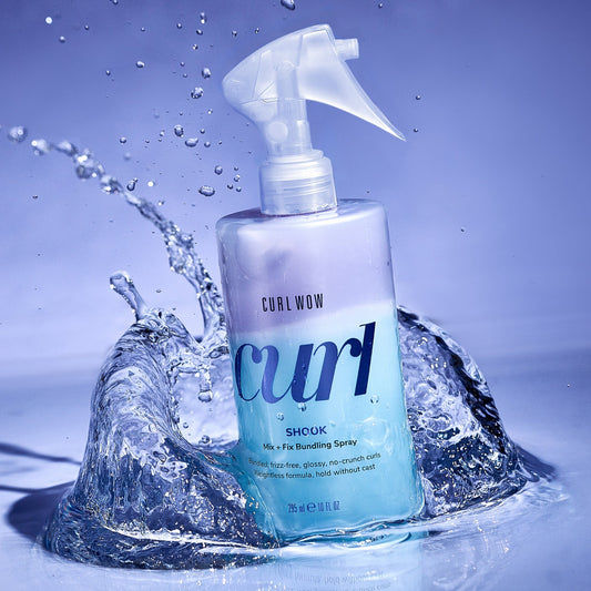 Curl Wow Curl Shook Mix + Fix Bundling Spray 295ml - Khayest
