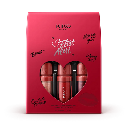 KIKO Milano Flirt Alert Mini Kisses Maxi Shine Kit