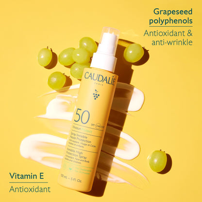 Caudalie Vinosun Protect Invisible High Protection Spray SPF 50