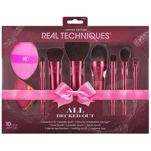 Real Techniques All Decked Out 10-Piece Gift Set