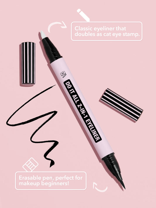 SHEGLAM Do It All 2-in-1 Black Eyeliner