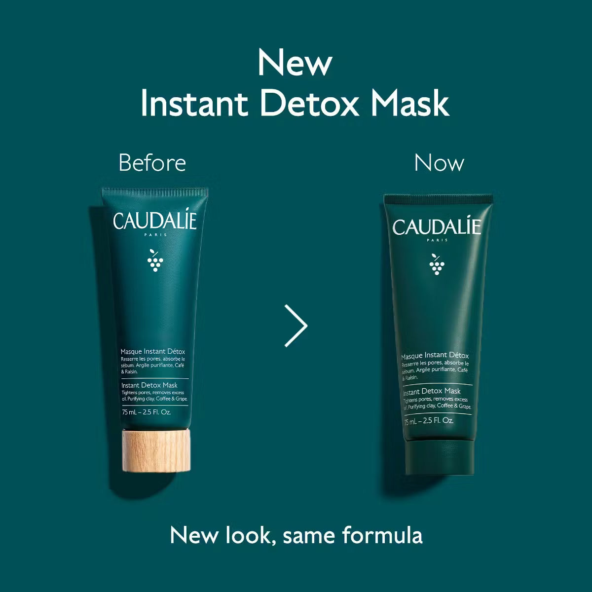 Caudalie Instant Detox Mask 75ml - Khayest